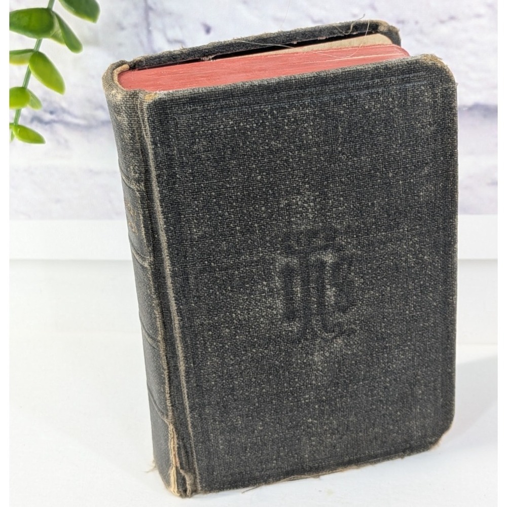 ANTIQUE 1919 BELGIUM✝️Pocket Sz Book Golden Key of Heaven Catholic Prayers Guild